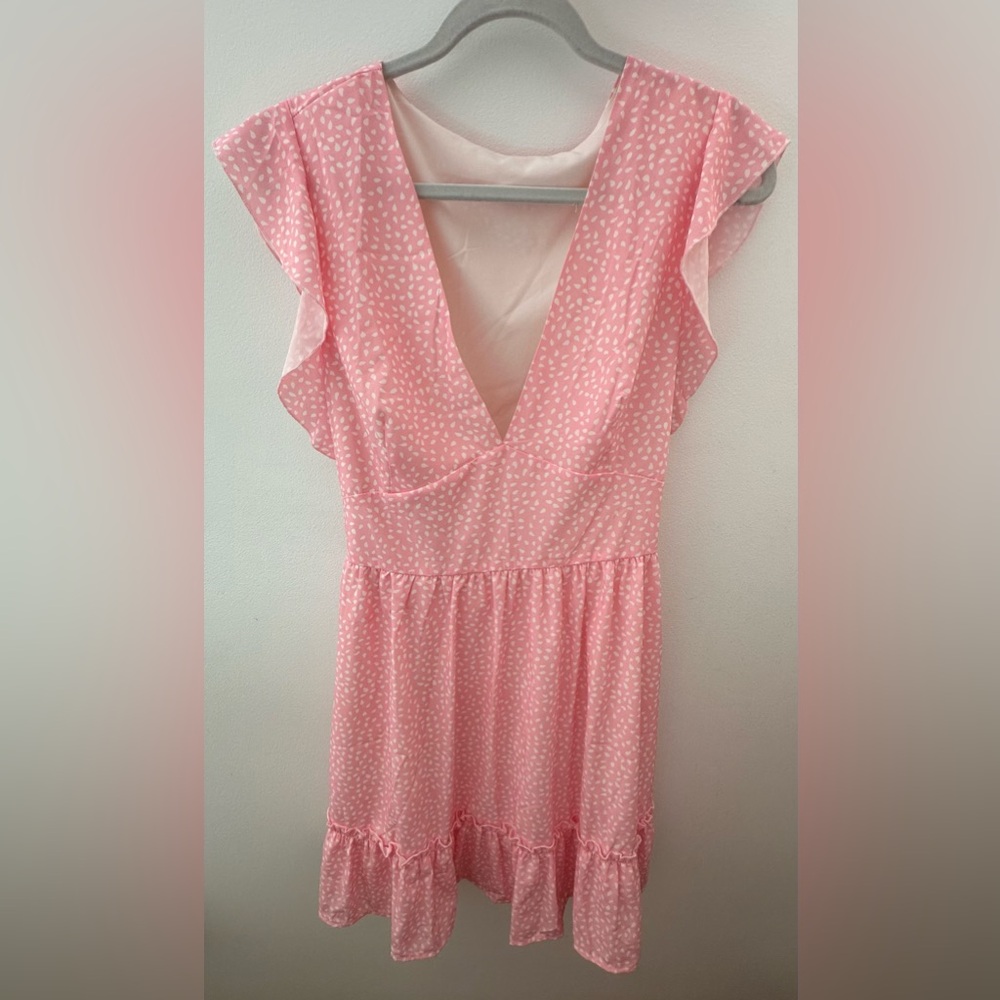 Pink dress - size large